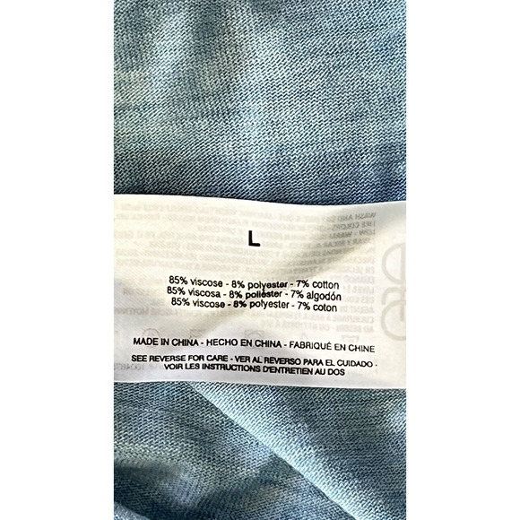 Lot of 3 Womens SZ L Blouse Tops DR2 Jessica Simpson Riders Lee Everyday Casual - Picture 10 of 16